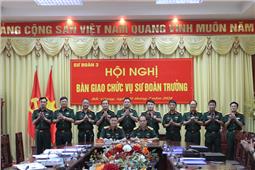 Bàn giao chức vụ Sư đoàn trưởng Sư đoàn 3